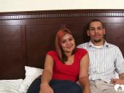 Amazing babe loves to ride a hard staff