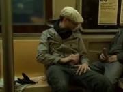 Rafa on the train