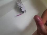 In the shower
