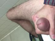 Thick white creamy load