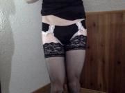 Femboy Shows How to Put on a Chastity Device
