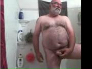 grandpa stroke on webcam