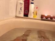 ASIAN BATH TIME AND A HAND JOB
