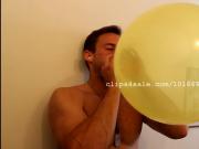 Balloon Fetish - Lance Popping Balloons