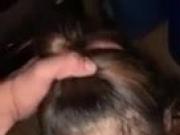 drunk girl fucked in the head with a long cock in the throat