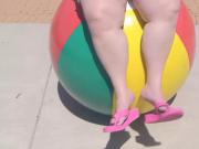 Beachball Flip-flop Dangle