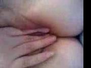 Russian amateur masturbating and cumming