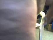 Fat saggy granny strips and masturbates on webcam