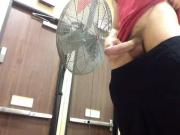 Horny in the gym