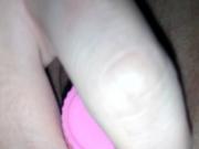 Playing with my soaking pussy