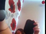 teen Hair Brush Orgasm Selfie Series