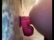 toy fun in the bathroom