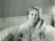 Big Busty Virginia Bell Solo 1950s Vintage