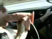 dildo whilst driving