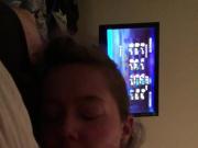 Blowjob as a bet for winning Super Smash brothers