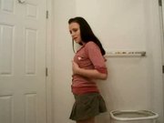 Girl Selfshot in bathroom