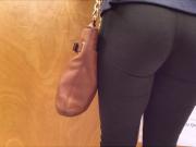 Sexy young milf in leggings