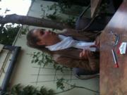 Lisa smoking candid2