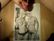 Cumshot for Puma Swede & Nikki Benz 