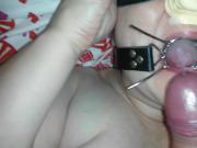 Slut piggie giving head with o-ring vol 2