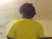 Jamaican fat arse twerking