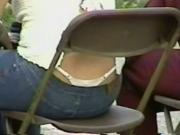 SDRUWS2 - CANDID WHITE THONG IN PUBLIC PLACE