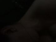 White wife riding my small dick