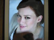 Hilary Duff cumtribute - december 2013