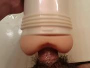 Small Dick Using Fleshlight