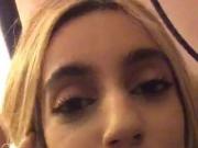 Blonde bored in room