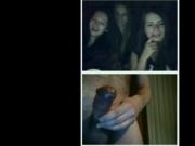 Videochat 25 Funny girls and my dick