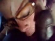 French slut sucks bbc dry