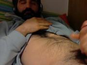 Hairy Italian Daddy Ex Bf Jerks off for me