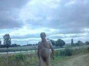Exhib near a motorway 01