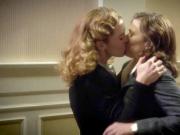 Hayley Atwell & Bridget Regan Lesbian Kiss on ScandalPlanet