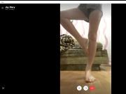 quick cumshot for a teen girl toes