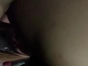 Nerd with huge tits shows how to squeeze milk