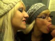 Quick fuck to orgasm two amateur german blonde