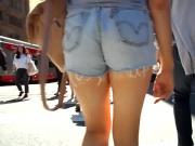 BootyCruise: Her Ass Eats Her Shorts