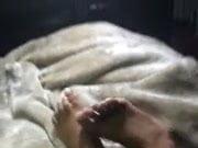 sexy tan playful feet