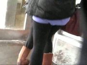 Hot ass walking in montreal tight pant