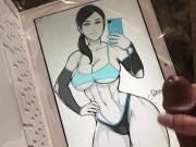 Wii Fit Trainer Big Tits Cum Tribute