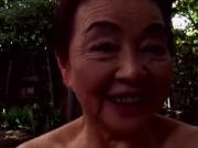 Japaneese granny, siep2 - sucking