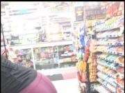 Quicc BBW in sweats at the gas station