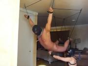 Slave J - Suspension and cumming - nycboo