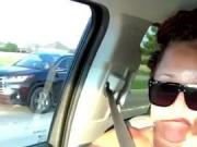 PAWG fingering in car