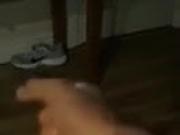 Large cock solo masturbation - blows a big load