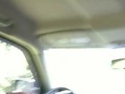 WHITE BBW MOM SUCKING MY BBC IN THE CAR