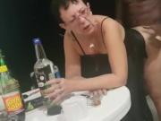 French mature fucks BBC while her friends recording