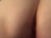 After spank rub